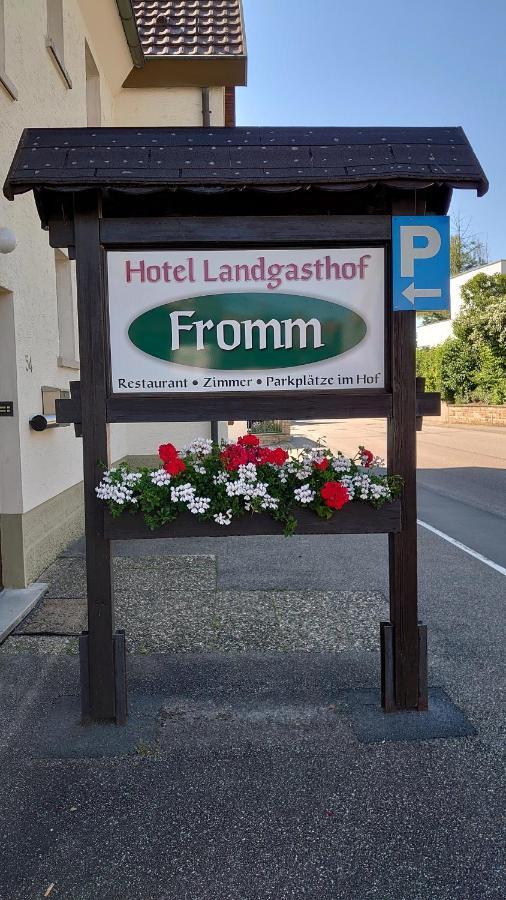 Hotel Landgasthof Fromm Untergruppenbach Exterior photo